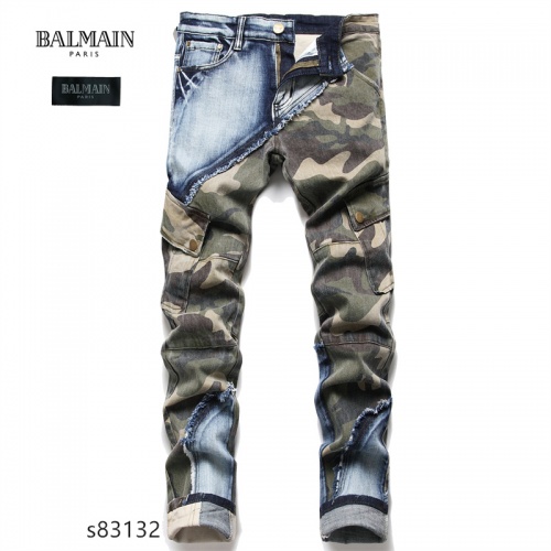 Balmain Jeans For Men #940043 $48.00 USD, Wholesale Replica Balmain Jeans