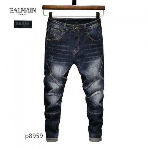 Balmain Jeans For Men #940049 $48.00 USD, Wholesale Replica Balmain Jeans