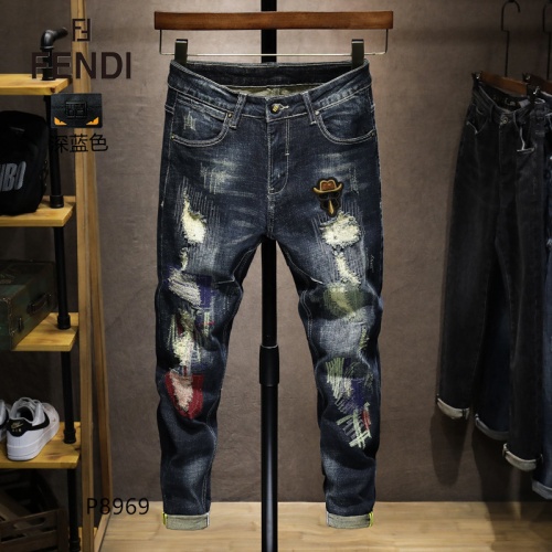 Fendi Jeans For Men #940057 $48.00 USD, Wholesale Replica Fendi Jeans