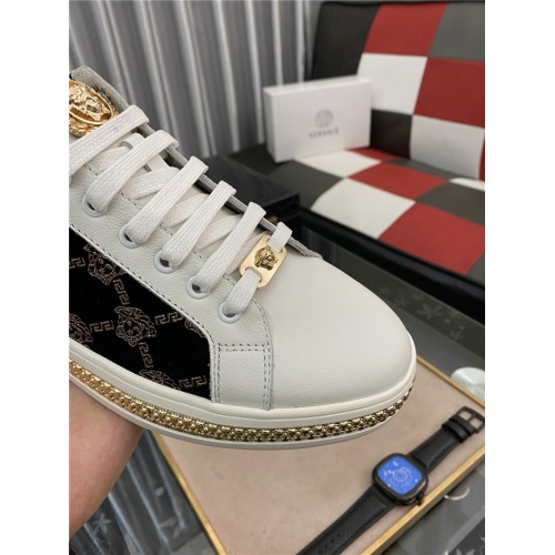 Replica Versace Casual Shoes For Men #940090 $76.00 USD for Wholesale