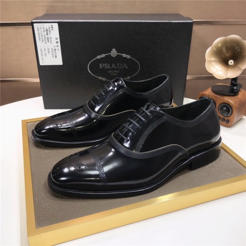 Prada Leather Shoes For Men #940154