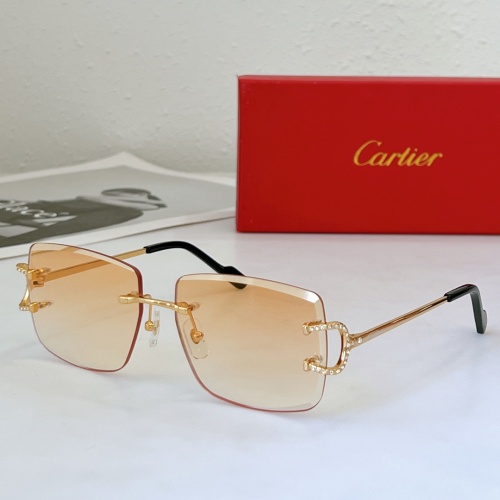 Cartier AAA Quality Sunglassess #940157 $56.00 USD, Wholesale Replica Cartier AAA Quality Sunglassess