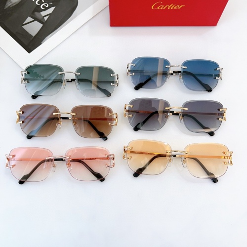Replica Cartier AAA Quality Sunglassess #940164 $56.00 USD for Wholesale