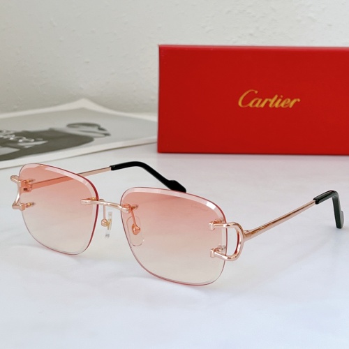 Cartier AAA Quality Sunglassess #940166 $56.00 USD, Wholesale Replica Cartier AAA Quality Sunglassess