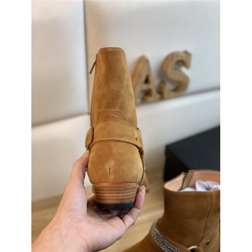 Replica Yves Saint Laurent Boots For Women #940292 $105.00 USD for Wholesale