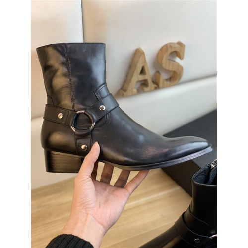 Replica Yves Saint Laurent Boots For Women #940293 $105.00 USD for Wholesale