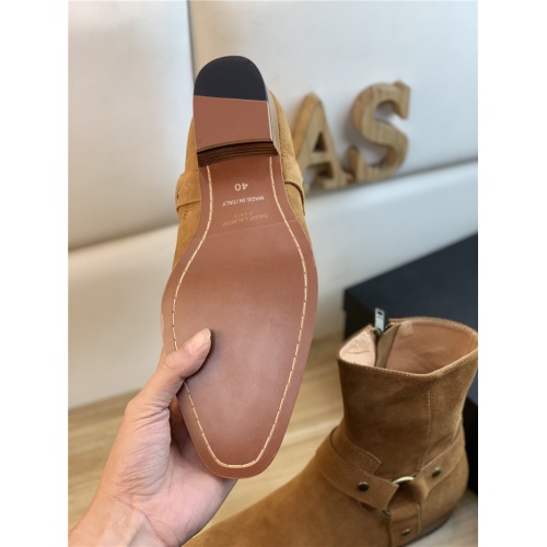 Replica Yves Saint Laurent Boots For Women #940294 $105.00 USD for Wholesale