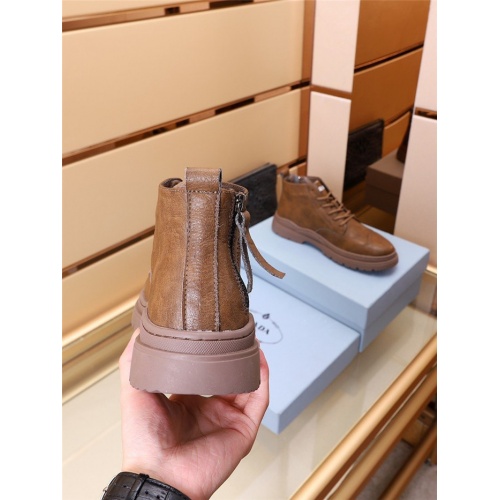Replica Prada Boots For Men #940346 $85.00 USD for Wholesale