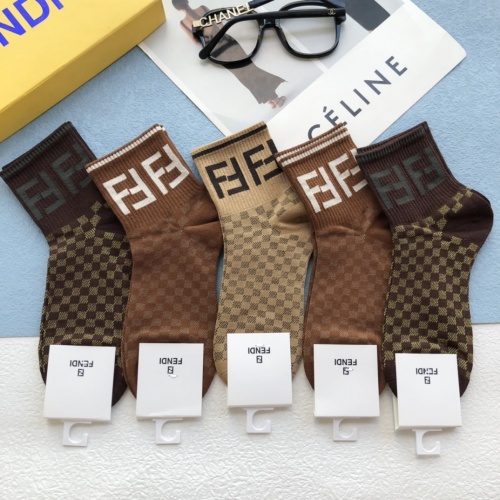 Fendi Socks #940495 $27.00 USD, Wholesale Replica Fendi Socks