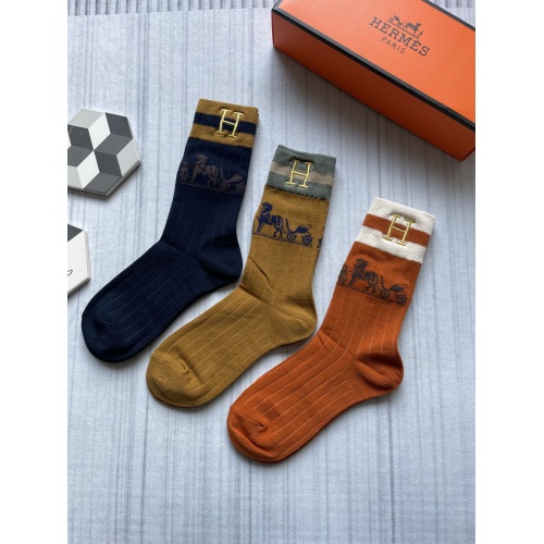 Hermes Socks #940504 $25.00 USD, Wholesale Replica Hermes Socks