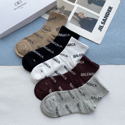 Replica Balenciaga Socks #940510 $27.00 USD for Wholesale