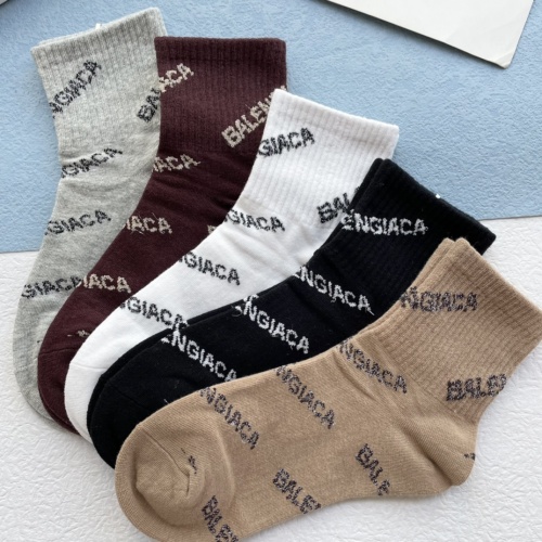 Replica Balenciaga Socks #940510 $27.00 USD for Wholesale