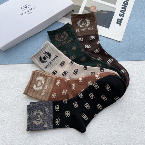 Replica Balenciaga Socks #940512 $27.00 USD for Wholesale