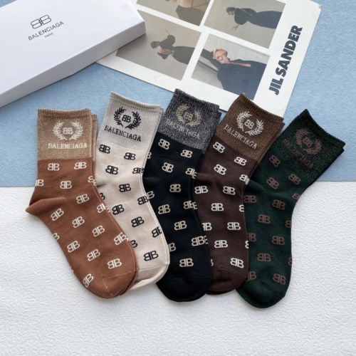 Replica Balenciaga Socks #940512 $27.00 USD for Wholesale