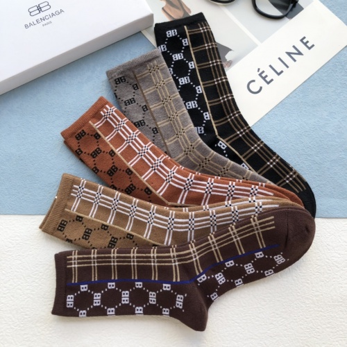 Replica Balenciaga Socks #940515 $29.00 USD for Wholesale