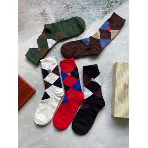 Replica Burberry Socks #940567 $32.00 USD for Wholesale