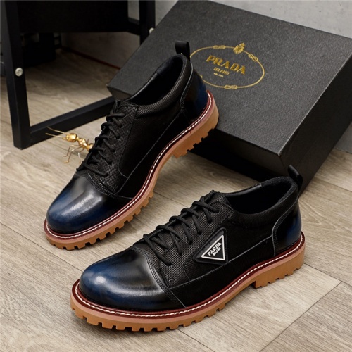 Prada Leather Shoes For Men #940689