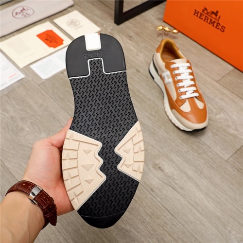Replica Hermes Casual Shoes For Men #940694 $92.00 USD for Wholesale