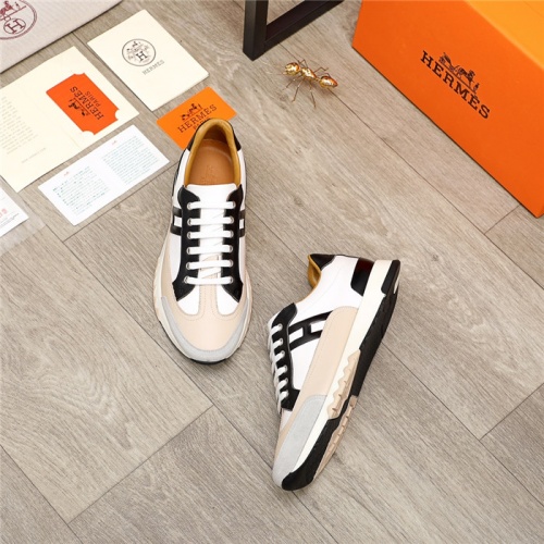 Replica Hermes Casual Shoes For Men #940695 $92.00 USD for Wholesale