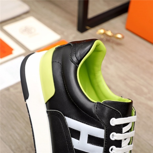 Replica Hermes Casual Shoes For Men #940696 $92.00 USD for Wholesale