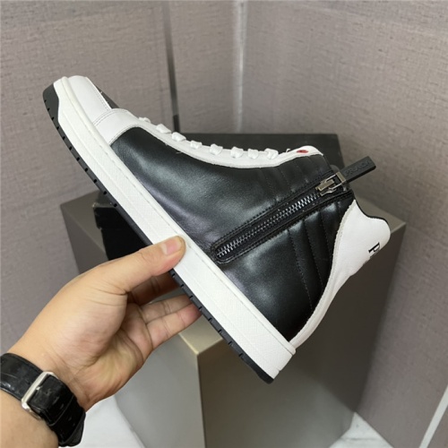Replica Prada High Tops Shoes For Men #940828 $88.00 USD for Wholesale