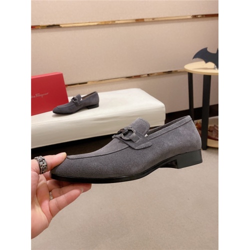 Ferragamo Salvatore FS Leather Shoes For Men #941061