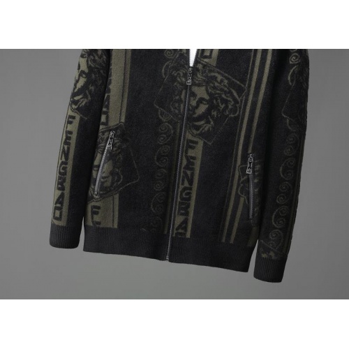Replica Versace Sweaters Long Sleeved For Men #941211 $80.00 USD for Wholesale