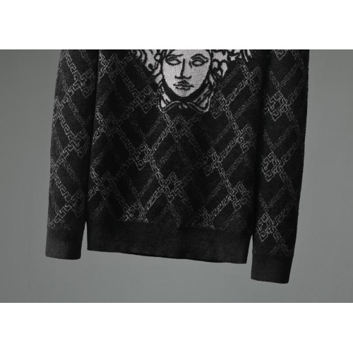 Replica Versace Sweaters Long Sleeved For Men #941223 $56.00 USD for Wholesale