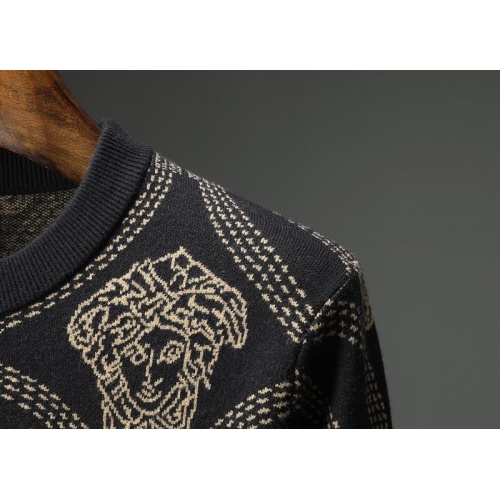 Replica Versace Sweaters Long Sleeved For Men #941229 $52.00 USD for Wholesale