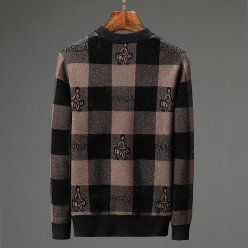 Replica Prada Sweater Long Sleeved For Men #941273 $56.00 USD for Wholesale