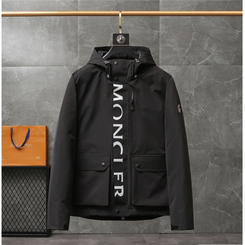 Moncler Down Feather Coat Long Sleeved For Men #941293 $135.00 USD, Wholesale Replica Moncler Down Feather Coat