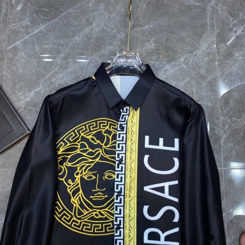 Replica Versace Shirts Long Sleeved For Men #941305 $43.00 USD for Wholesale