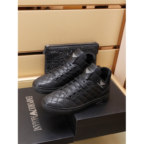 Armani Casual Shoes For Men #941394 $85.00 USD, Wholesale Replica Armani Casual Shoes