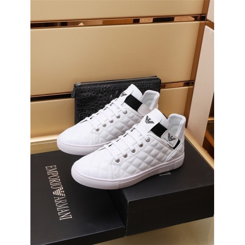 Armani Casual Shoes For Men #941395 $85.00 USD, Wholesale Replica Armani Casual Shoes