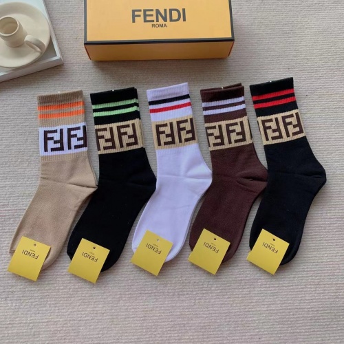 Fendi Socks #941523 $29.00 USD, Wholesale Replica Fendi Socks