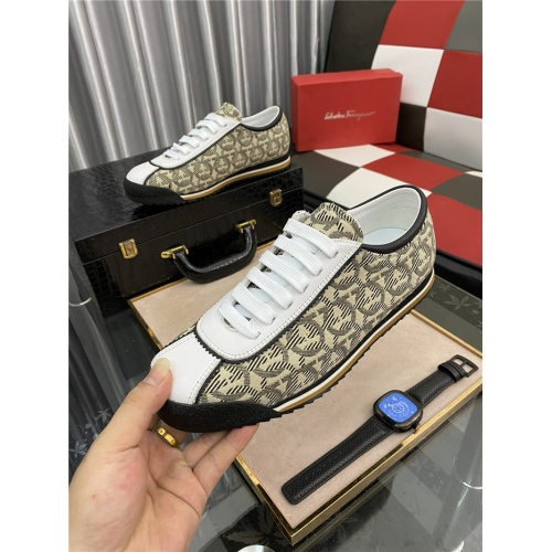 Replica Salvatore Ferragamo Casual Shoes For Men #941605 $80.00 USD for Wholesale