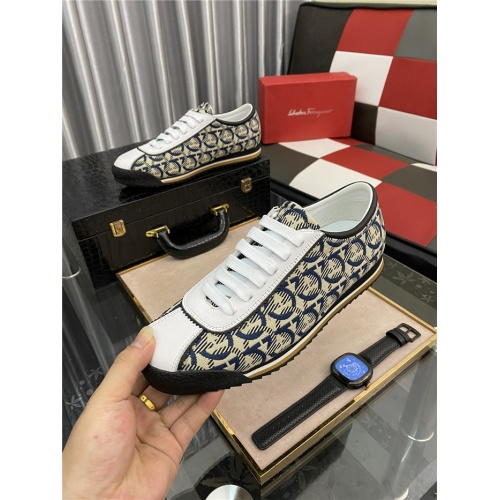 Replica Salvatore Ferragamo Casual Shoes For Men #941607 $80.00 USD for Wholesale