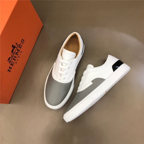 Replica Hermes Casual Shoes For Men #941618 $68.00 USD for Wholesale