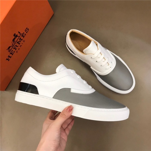 Replica Hermes Casual Shoes For Men #941618 $68.00 USD for Wholesale