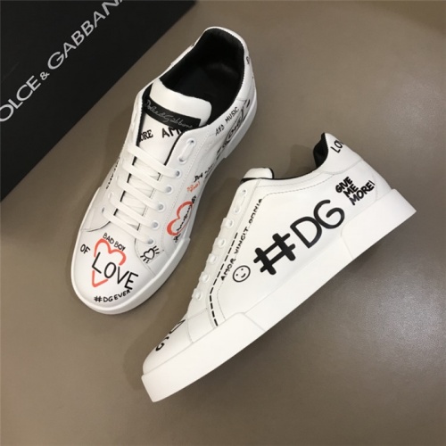 Dolce &amp; Gabbana D&amp;G Casual Shoes For Men #941628 $80.00 USD, Wholesale Replica Dolce &amp; Gabbana D&amp;G Casual Shoes