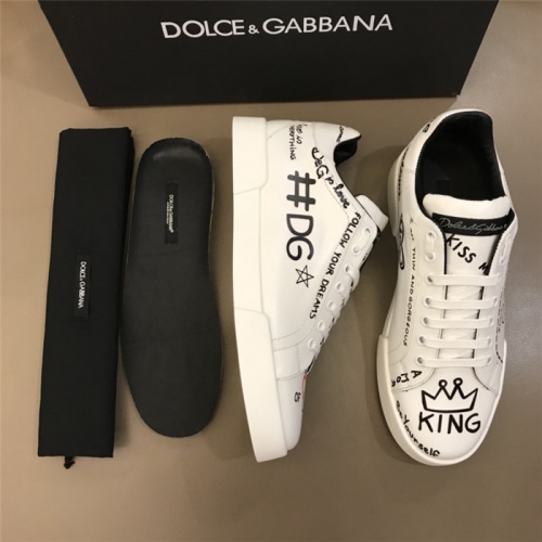 Replica Dolce & Gabbana D&G Casual Shoes For Men #941628 $80.00 USD for Wholesale