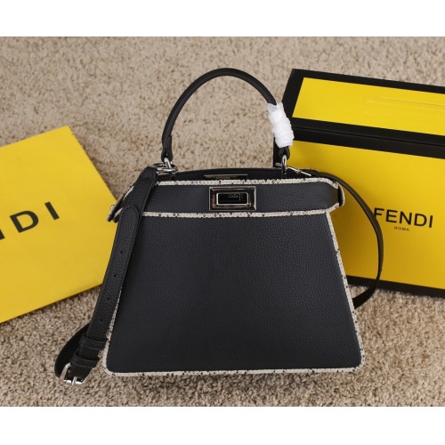 Fendi AAA Quality Handbags For Women #941658 $105.00 USD, Wholesale Replica Fendi AAA Quality Handbags