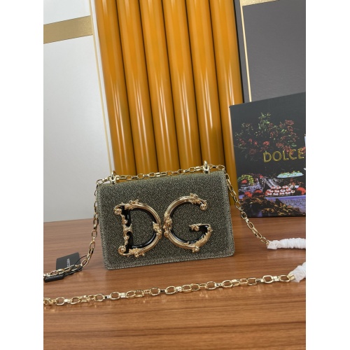 Dolce &amp; Gabbana D&amp;G AAA Quality Messenger Bags For Women #941664 $160.00 USD, Wholesale Replica Dolce &amp; Gabbana D&amp;G AAA Quality Messenger Bags