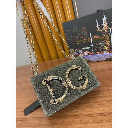 Replica Dolce & Gabbana D&G AAA Quality Messenger Bags For Women #941664 $160.00 USD for Wholesale