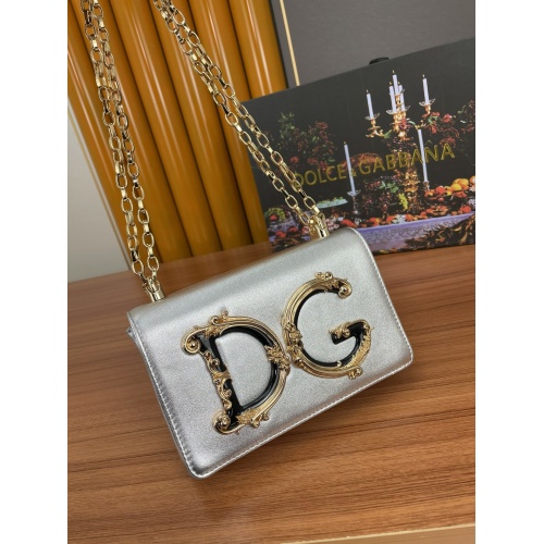 Replica Dolce & Gabbana D&G AAA Quality Messenger Bags For Women #941667 $165.00 USD for Wholesale