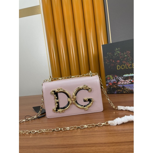 Dolce &amp; Gabbana D&amp;G AAA Quality Messenger Bags For Women #941668 $165.00 USD, Wholesale Replica Dolce &amp; Gabbana D&amp;G AAA Quality Messenger Bags