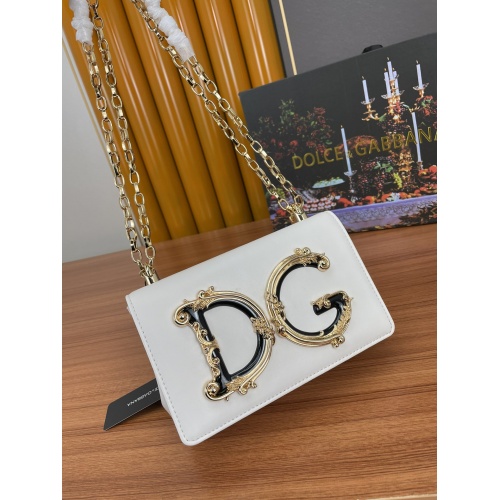 Replica Dolce & Gabbana D&G AAA Quality Messenger Bags For Women #941669 $165.00 USD for Wholesale