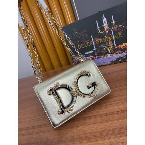 Replica Dolce & Gabbana D&G AAA Quality Messenger Bags For Women #941670 $165.00 USD for Wholesale