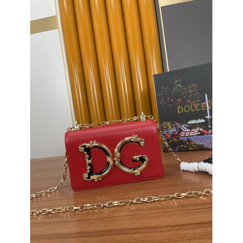 Dolce &amp; Gabbana D&amp;G AAA Quality Messenger Bags For Women #941671 $165.00 USD, Wholesale Replica Dolce &amp; Gabbana D&amp;G AAA Quality Messenger Bags
