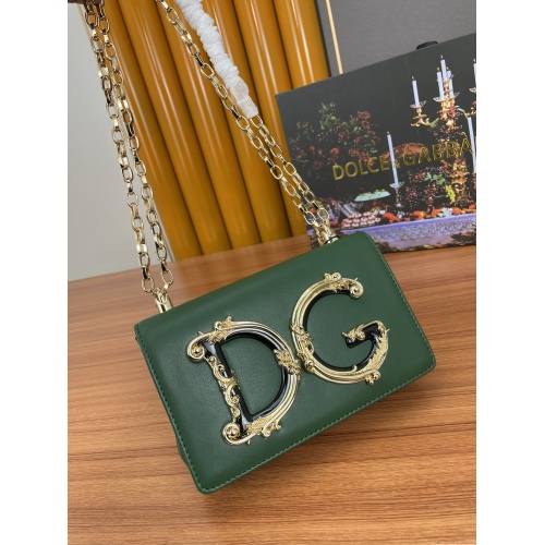Replica Dolce & Gabbana D&G AAA Quality Messenger Bags For Women #941672 $165.00 USD for Wholesale